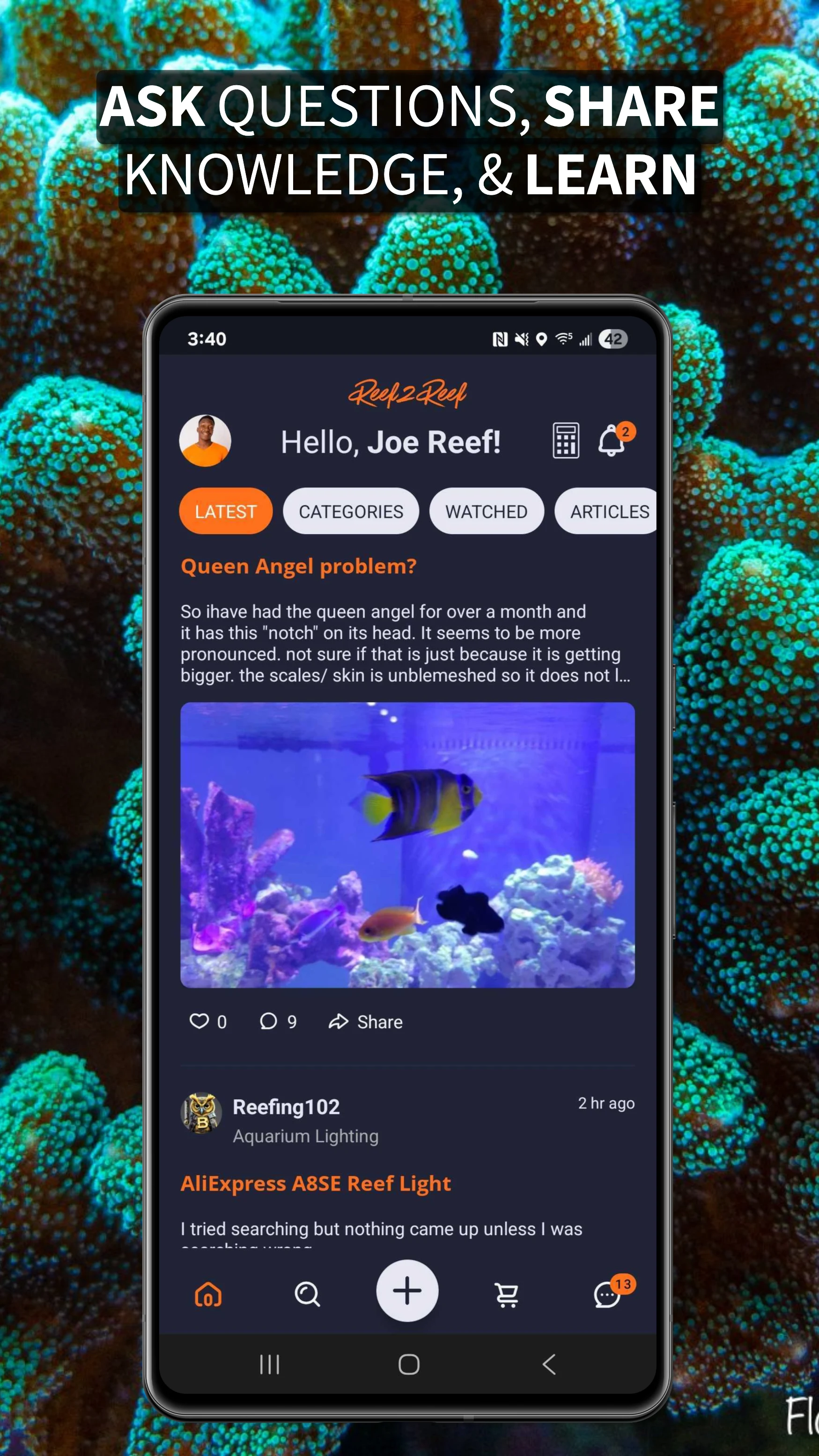 Reef2Reef screenshot
