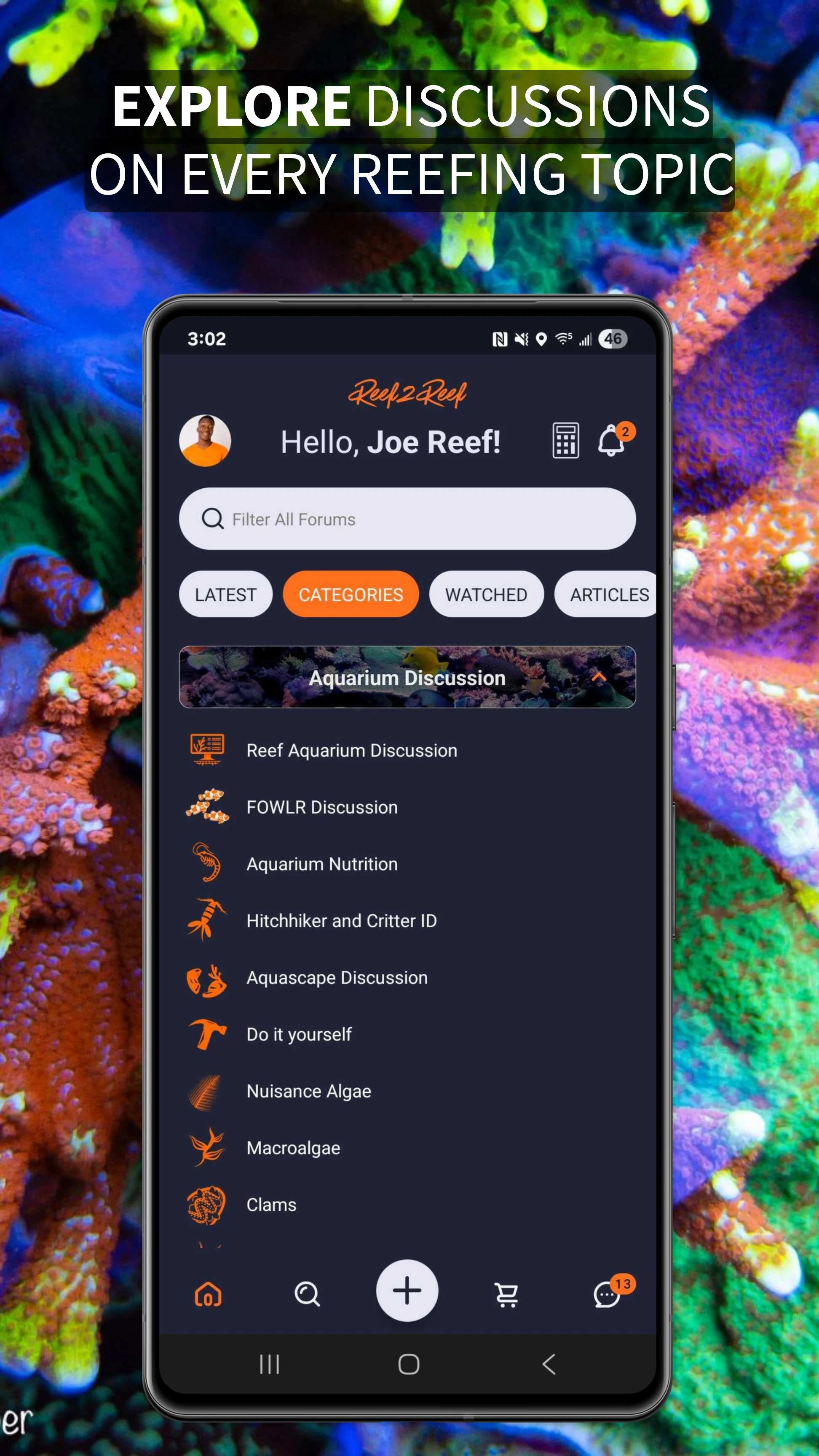 Reef2Reef screenshot